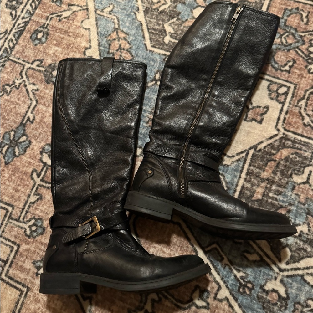 Aldo Black Over the Knee Boots